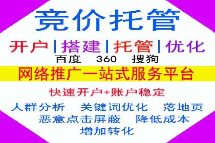竞价开户推广案例市场分析